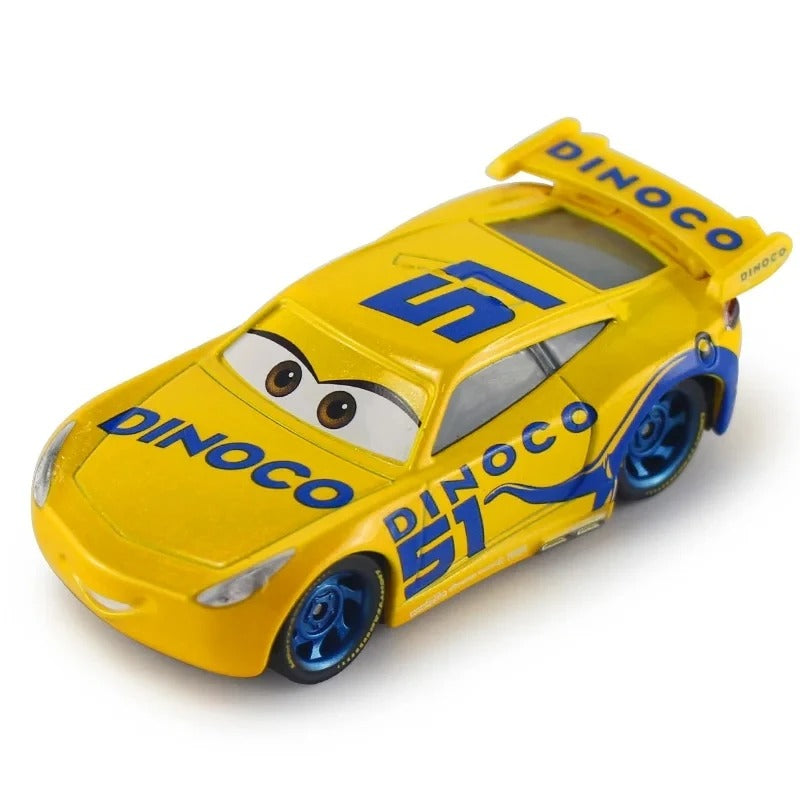 Disney Pixar Cars Metal Diecast Car Toy Lightning McQueen Matt Jackson Storm Ramirez 1:55 Alloy Pixar Car Boy Toy Birthday Gifts