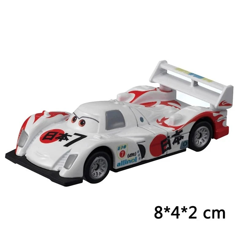 Disney Pixar Cars Metal Diecast Car Toy Lightning McQueen Matt Jackson Storm Ramirez 1:55 Alloy Pixar Car Boy Toy Birthday Gifts
